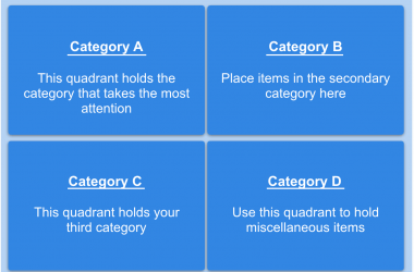 The Categorized Responsibility Alpha Matrix by templates.app